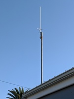 Watson W-30 antenna now mounted on old WiFi antenna pole
