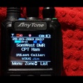 Anytone AT-D878UV radio listening to a DMR transmission on Talk Group 91 (Video)