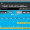 Kanboard Mobile Web - Calendar View