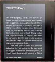 Kindle Oasis - Inverted view