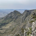Front of Table Mountain towards Devil's Peak