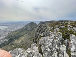 Top of Table Mountain towards Devil's Peak