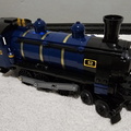Completed locomotive side view